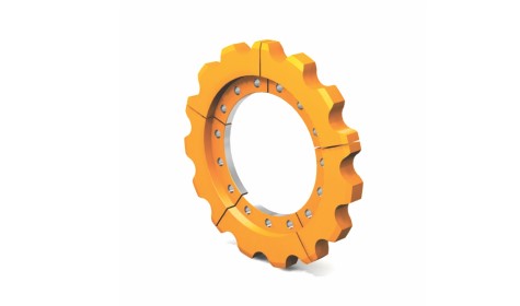 Segmental Tooth Rim Split to 5 Segments