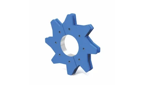 Drive Sprocket-Splited Rim For Forged Link